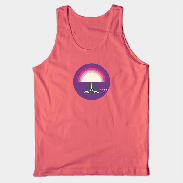 Sunset Landing Tank Top by Kassi Skye